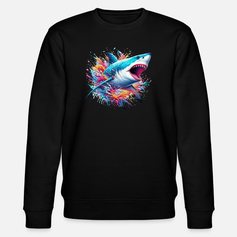 Hai - Stanley/Stella Unisex Bio-Sweatshirt CHANGER  - Schwarz