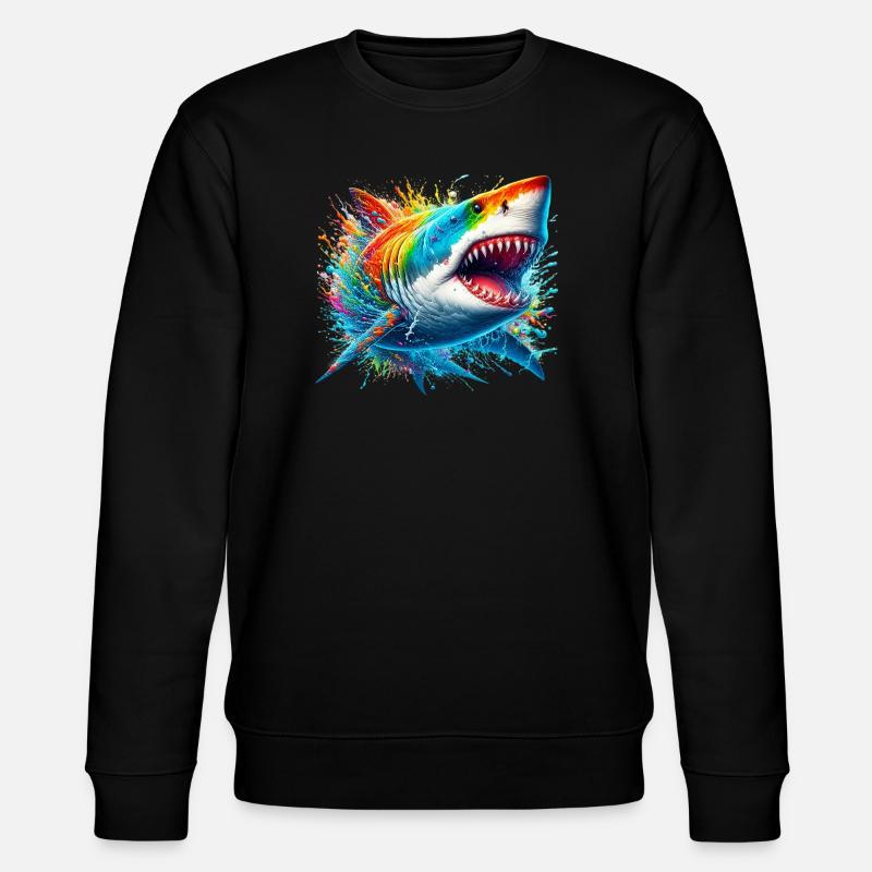 Requin - Sweat bio CHANGER Stanley/Stella Unisexe - noir