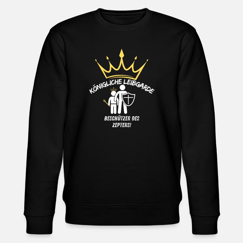 Junggesellenabschied - Stanley/Stella Unisex Bio-Sweatshirt CHANGER - Schwarz