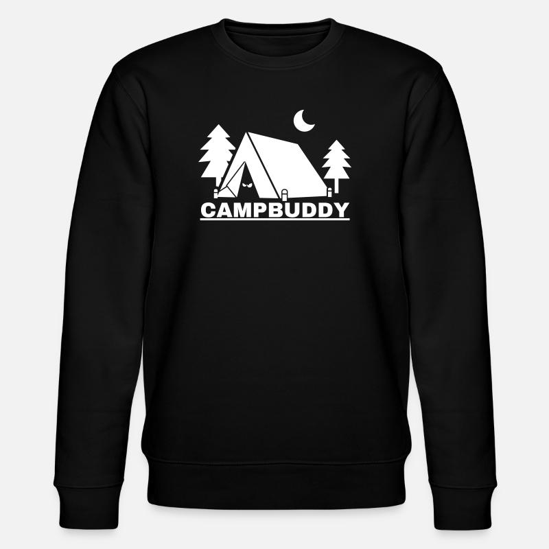 CampBuddy - Stanley/Stella Unisex Bio-Sweatshirt CHANGER  - Schwarz