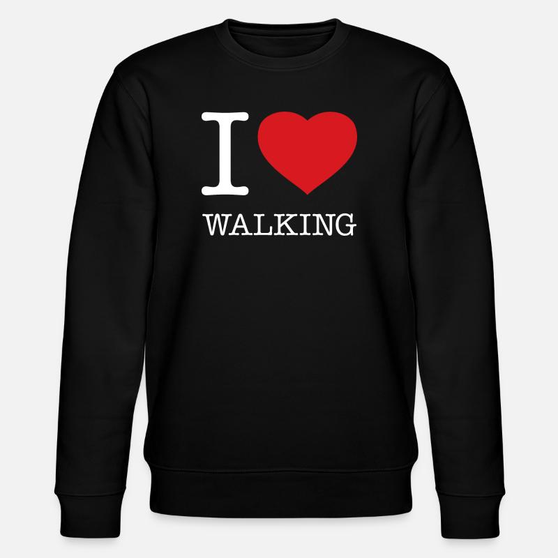 J’ADORE MARCHER - Sweat bio CHANGER Stanley/Stella Unisexe - noir