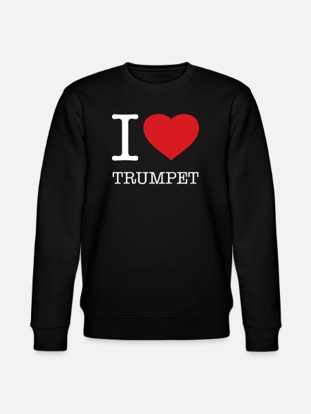 J’ADORE LA TROMPETTE - Sweat bio CHANGER Stanley/Stella Unisexe - noir