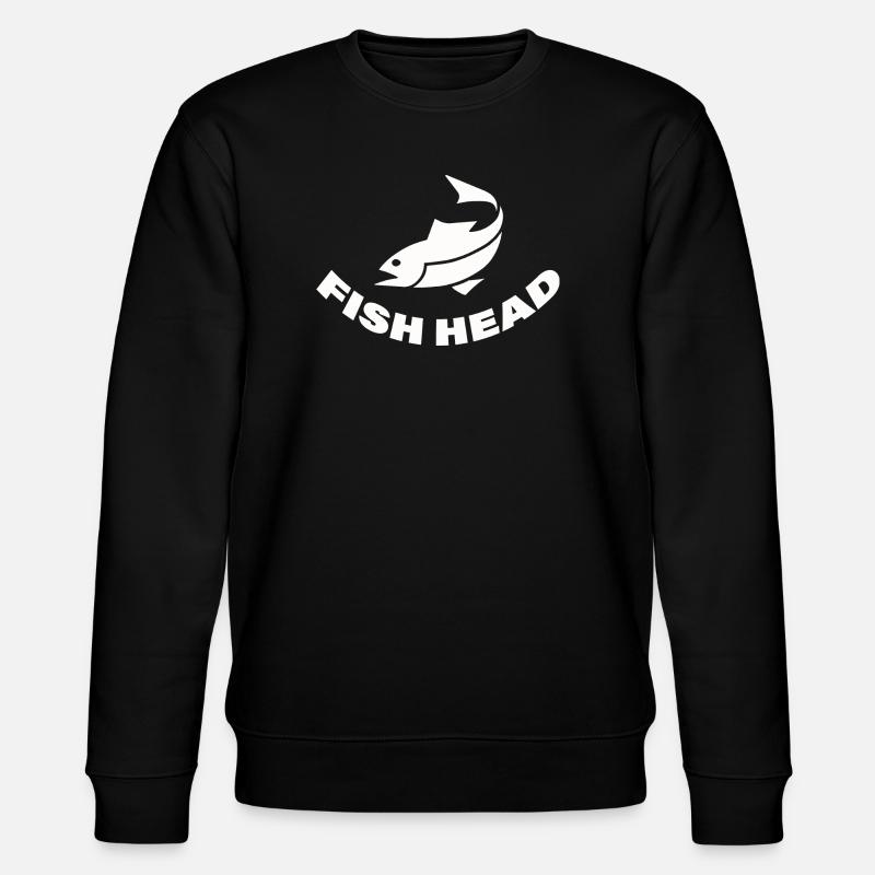 TÊTE DE POISSON - Sweat bio CHANGER Stanley/Stella Unisexe - noir