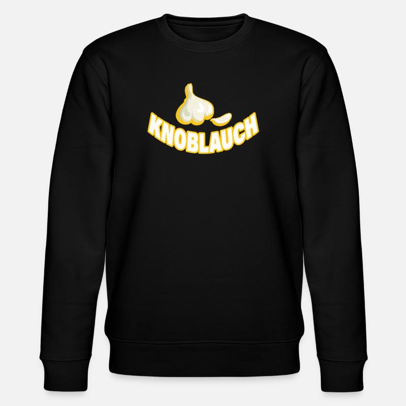 KNOBLAUCH - Stanley/Stella Unisex Bio-Sweatshirt CHANGER  - Schwarz