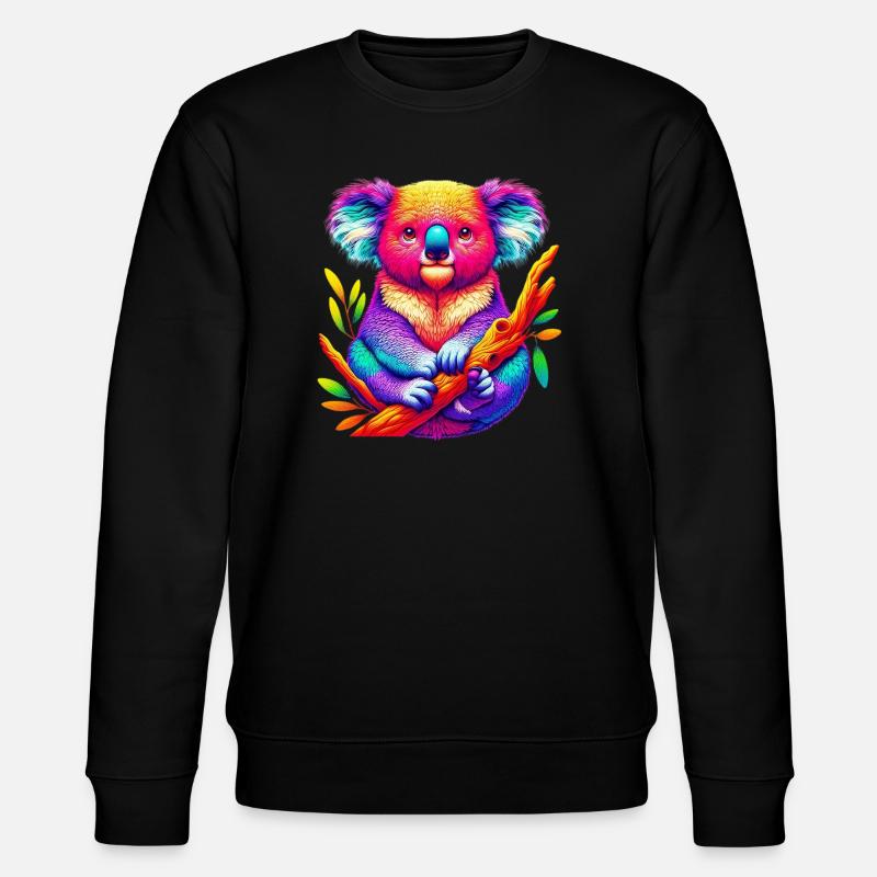 Koala - Sweat bio CHANGER Stanley/Stella Unisexe - noir