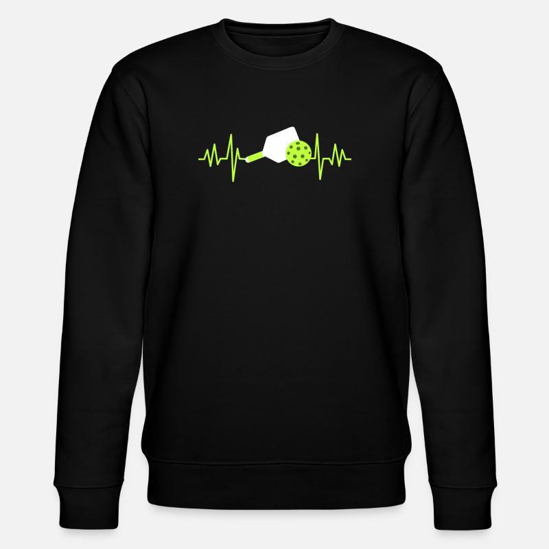 Pickleball-Spieler Pickleball - Stanley/Stella Unisex Bio-Sweatshirt CHANGER  - Schwarz