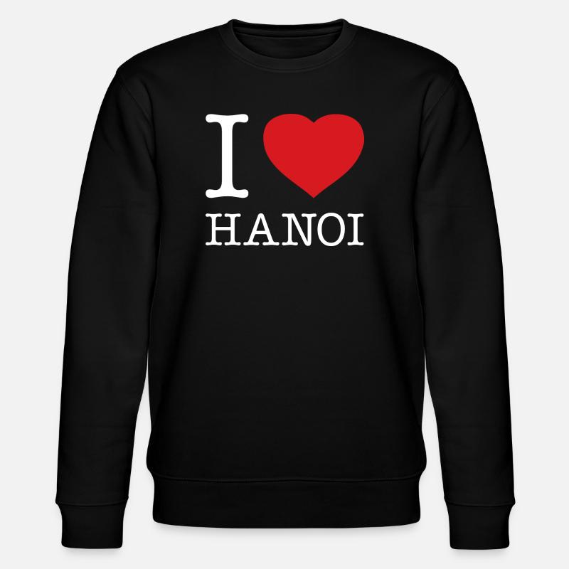 J’ADORE HANOI - Sweat bio CHANGER Stanley/Stella Unisexe - noir