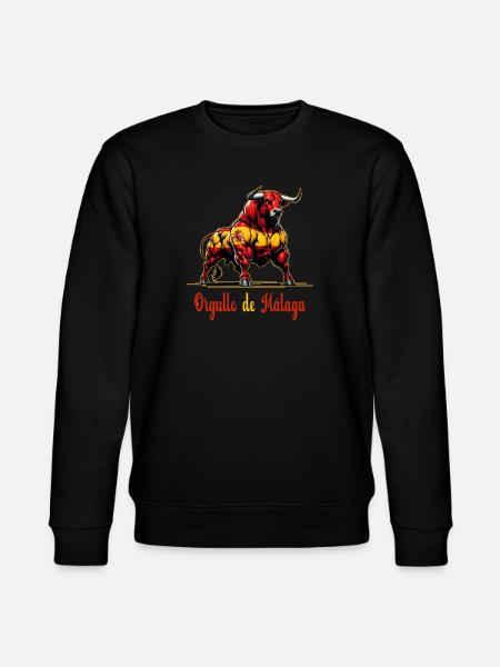 The pride Malaga flag design - Stanley/Stella CHANGER Unisex Organic Sweatshirt - black