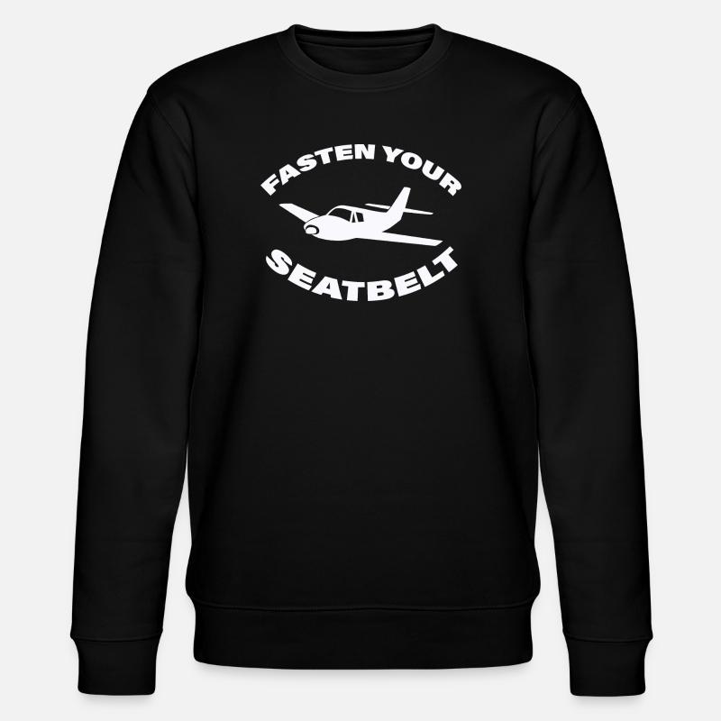 JEÛNER VOTRE CEINTURE DE SÉCURITÉ - Sweat bio CHANGER Stanley/Stella Unisexe - noir