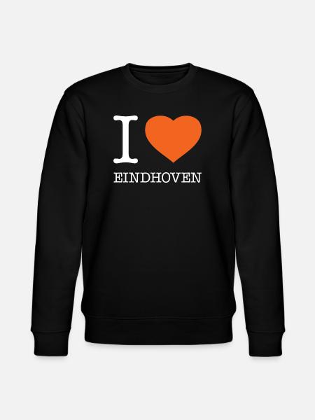 I LOVE EINDHOVEN - Stanley/Stella CHANGER Unisex Organic Sweatshirt - black