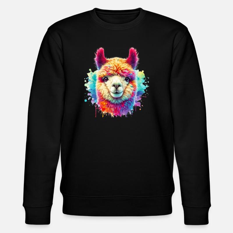 Alpaca - Stanley/Stella CHANGER Unisex Organic Sweatshirt - black