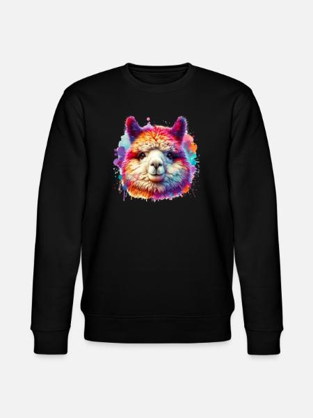 Alpaca - Stanley/Stella CHANGER Unisex Organic Sweatshirt - black