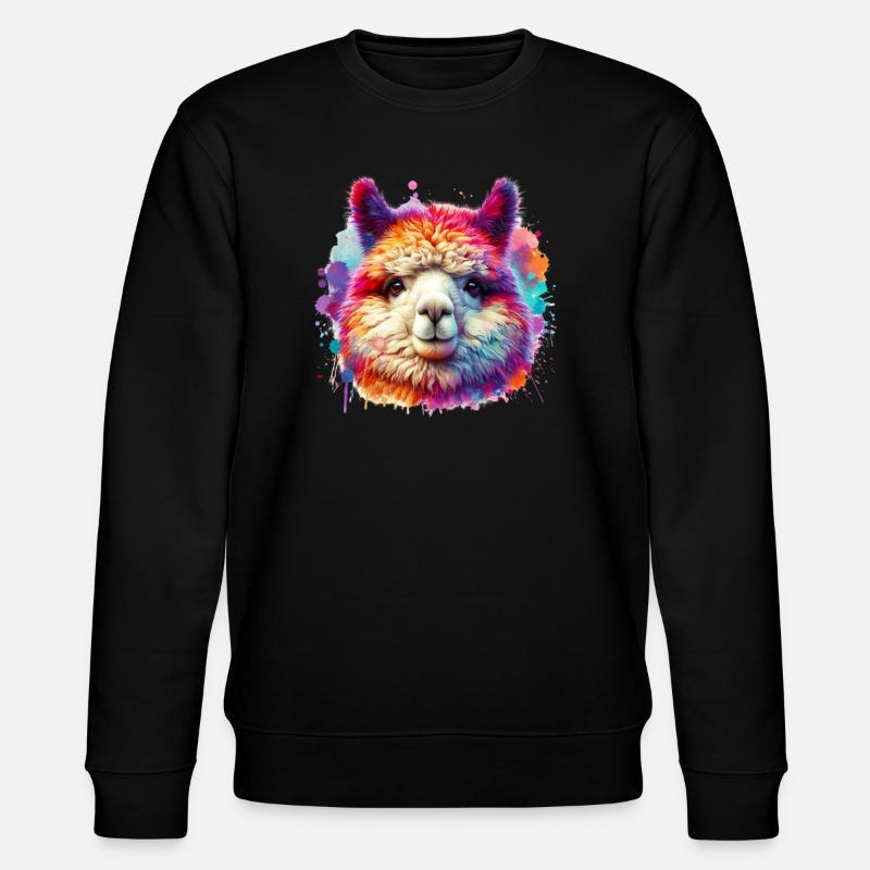 Alpaca - Stanley/Stella CHANGER Unisex Organic Sweatshirt - black