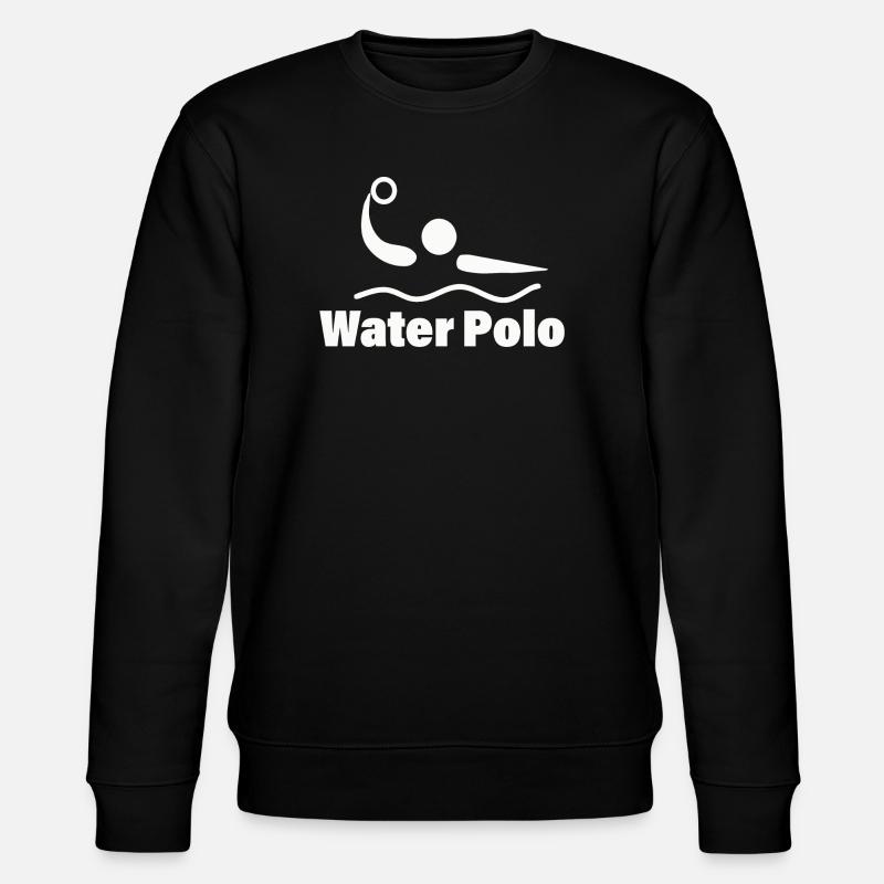 WATER POLO - Stanley/Stella Unisex Bio-Sweatshirt CHANGER  - Schwarz