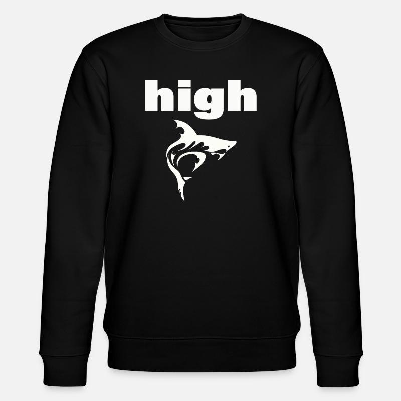 HIGH - Stanley/Stella Unisex Bio-Sweatshirt CHANGER  - Schwarz