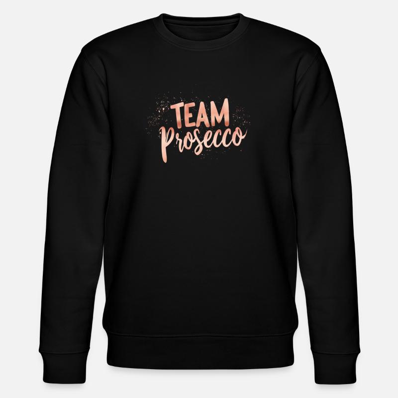Team Prosecco! - Stanley/Stella Unisex Bio-Sweatshirt CHANGER  - Schwarz