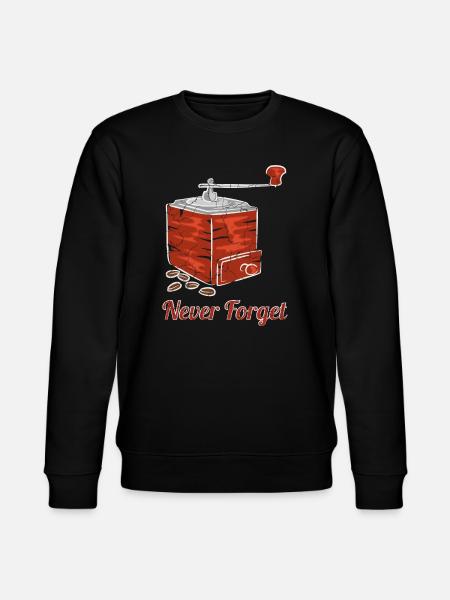 Kaffeemühle zum Kaffee mahlen - Stanley/Stella Unisex Bio-Sweatshirt CHANGER  - Schwarz