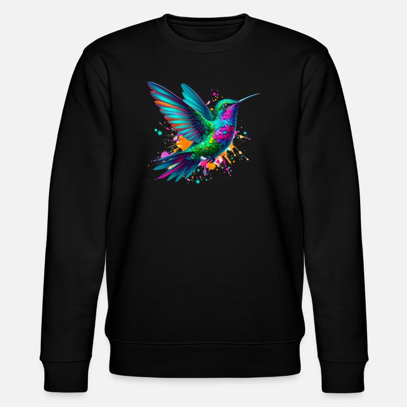 Colibri - Sweat bio CHANGER Stanley/Stella Unisexe - noir