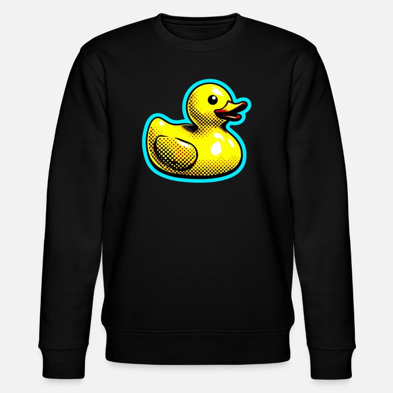 Caneton Canard Canard Canard - Sweat bio CHANGER Stanley/Stella Unisexe - noir
