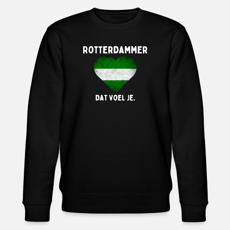 Rotterdammer - Sweat bio CHANGER Stanley/Stella Unisexe - noir