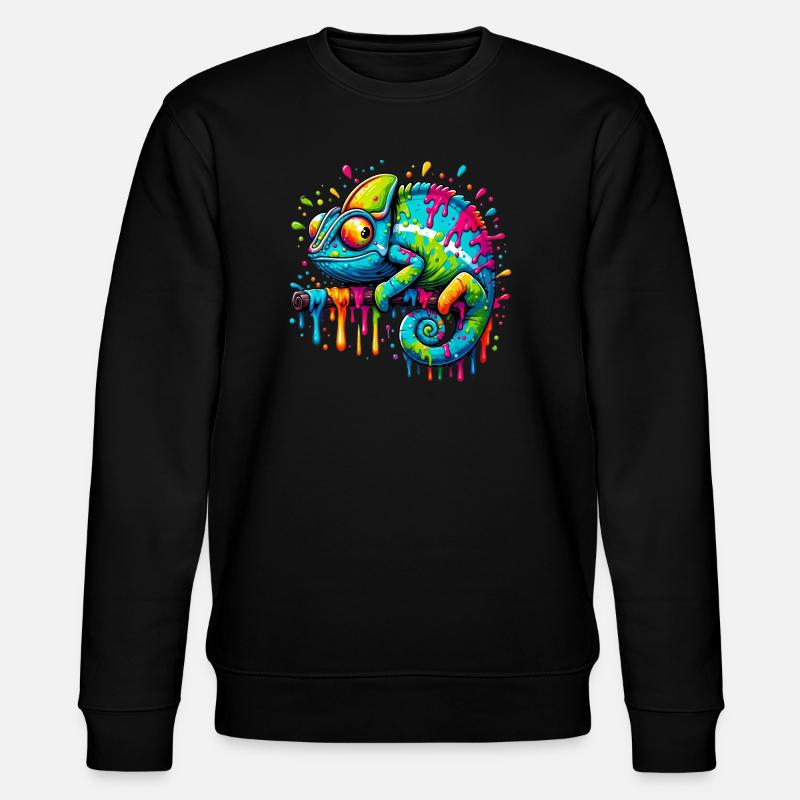 Caméléon - Sweat bio CHANGER Stanley/Stella Unisexe - noir