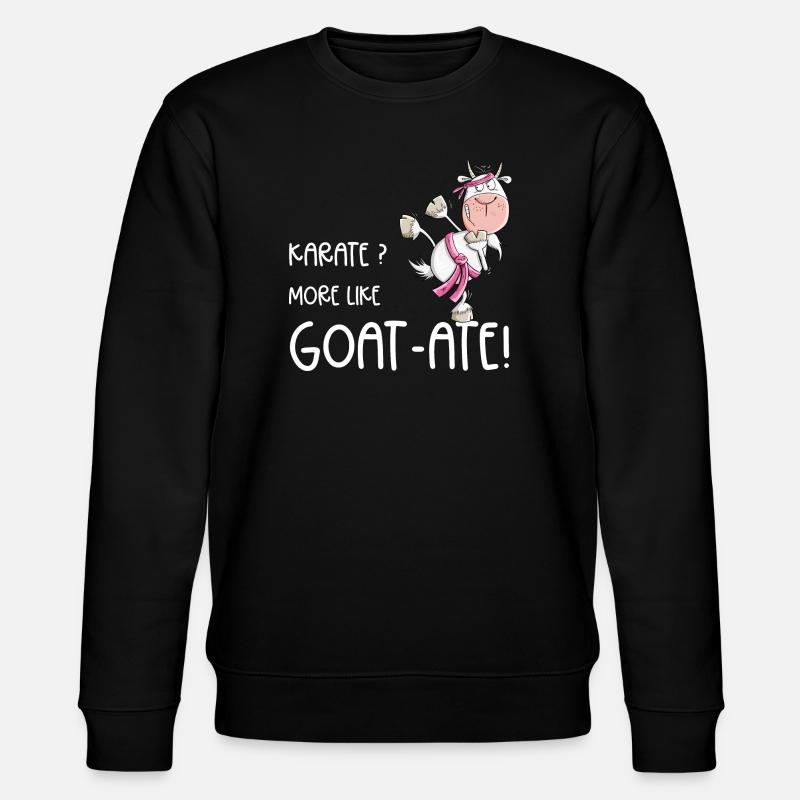 Karaté Goat Arts Martiaux Dicton - Sweat bio CHANGER Stanley/Stella Unisexe - noir
