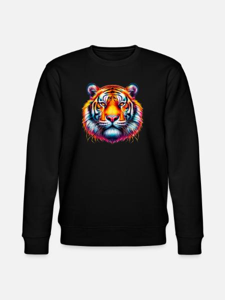 Tiger - Stanley/Stella CHANGER Unisex Organic Sweatshirt - black