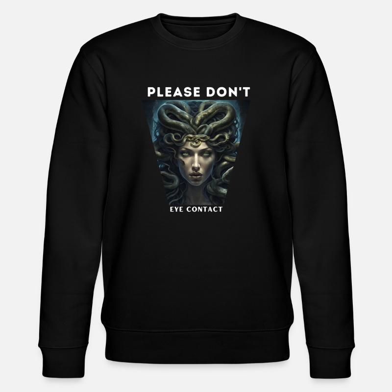 Medusa Contact visuel - Sweat bio CHANGER Stanley/Stella Unisexe - noir