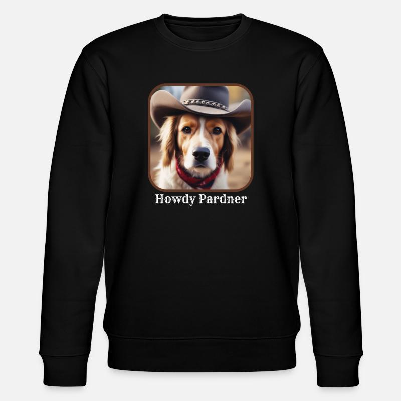 Salut Pardner - Sweat bio CHANGER Stanley/Stella Unisexe - noir