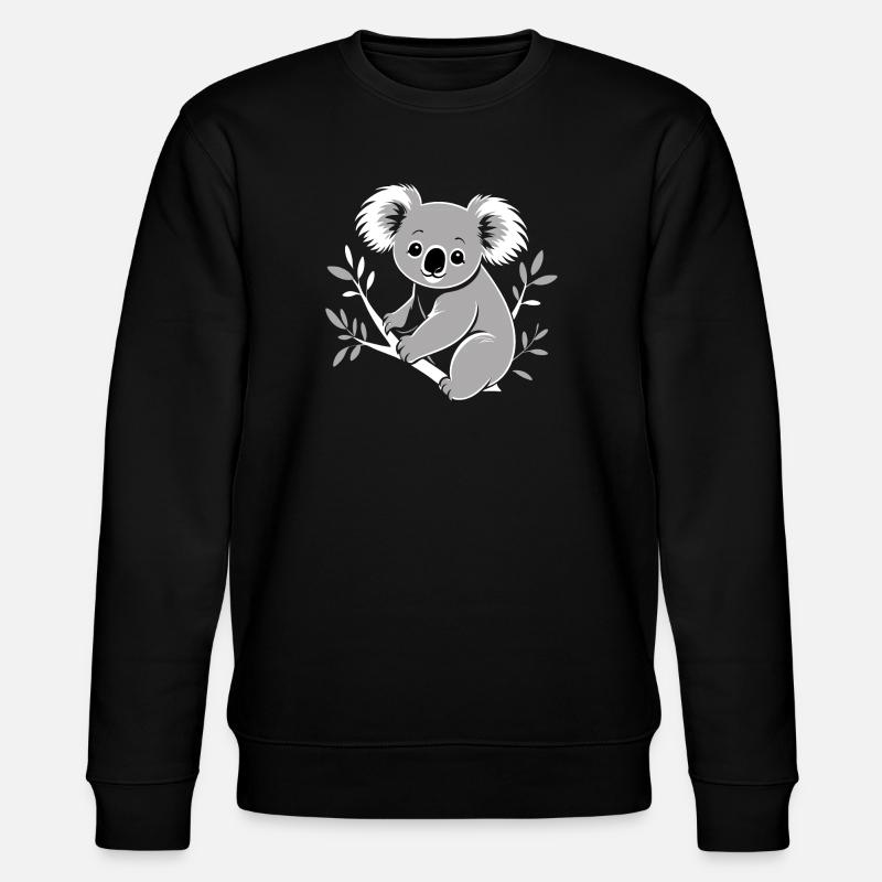 Koala - Sweat bio CHANGER Stanley/Stella Unisexe - noir