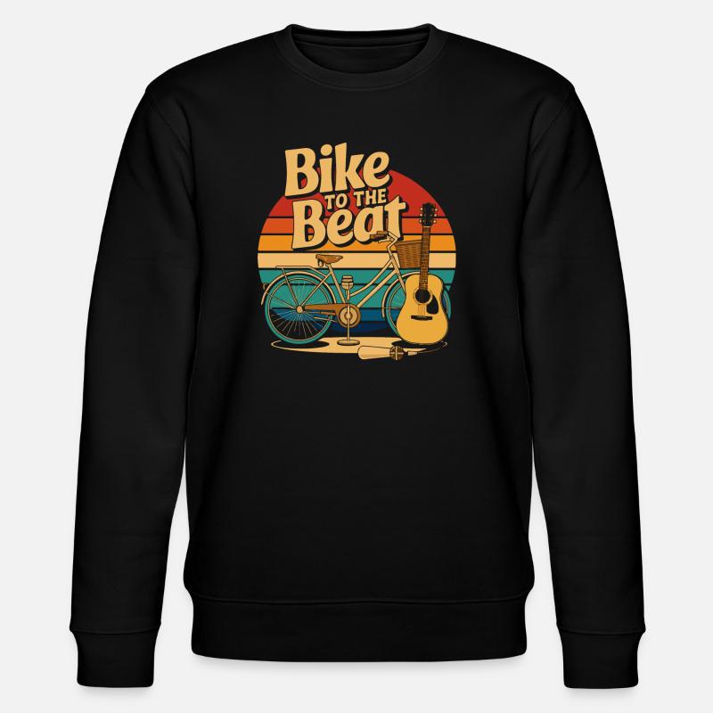 Pédalez au rythme - Sweat bio CHANGER Stanley/Stella Unisexe - noir