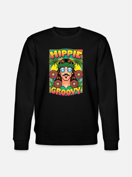 Hippie Movement - Stanley/Stella CHANGER Unisex Organic Sweatshirt - black