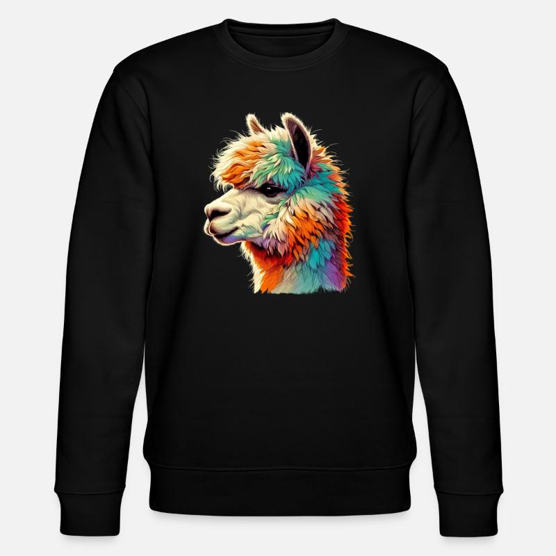 Alpaca - Stanley/Stella CHANGER Unisex Organic Sweatshirt - black