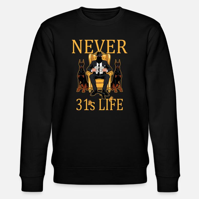 Jamais 31 - Sweat bio CHANGER Stanley/Stella Unisexe - noir