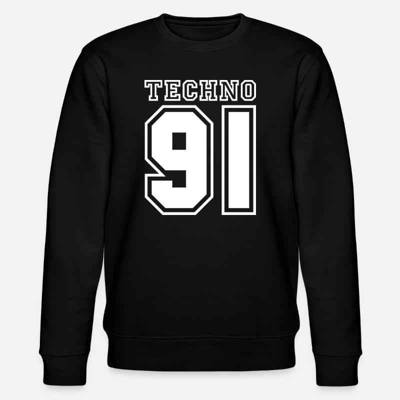 TECHNO 91 - Sweat bio CHANGER Stanley/Stella Unisexe - noir