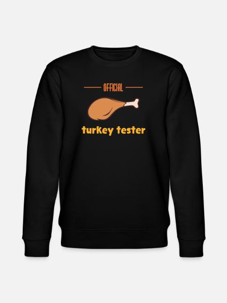 Turkey Tester - Stanley/Stella CHANGER Unisex Organic Sweatshirt - black