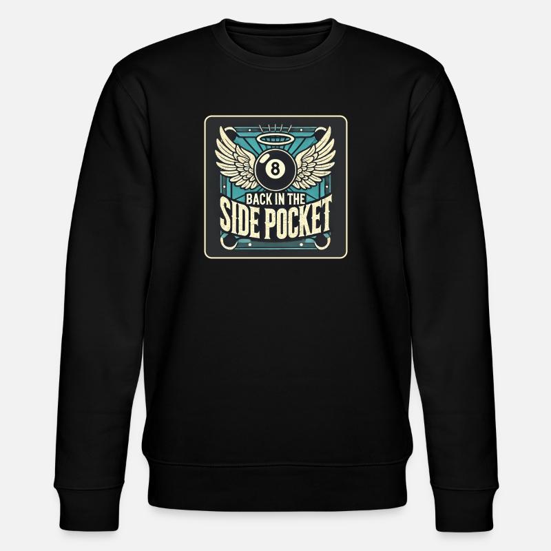Design de billard - Sweat bio CHANGER Stanley/Stella Unisexe - noir