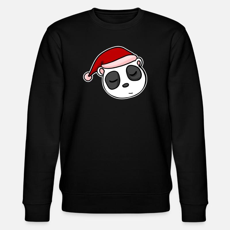 Panda Noël Noël Avent - Sweat bio CHANGER Stanley/Stella Unisexe - noir