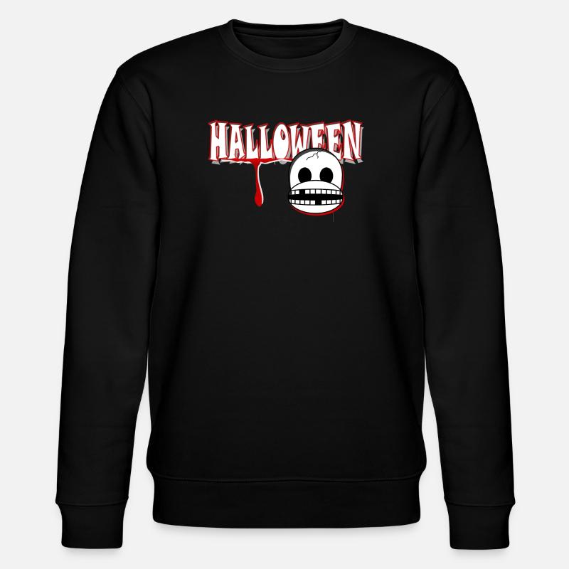 HALLOWEEN - Stanley/Stella Unisex Bio-Sweatshirt CHANGER  - Schwarz