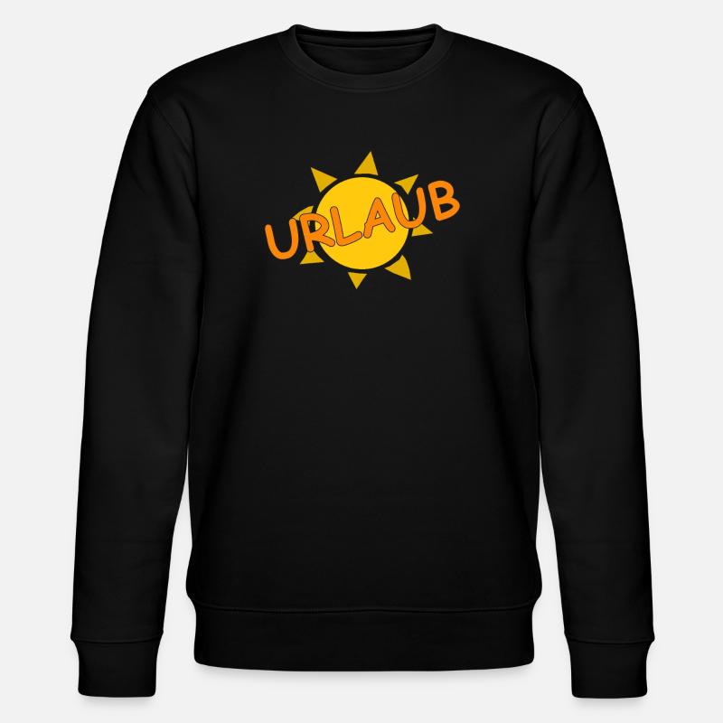 VACANCES - Sweat bio CHANGER Stanley/Stella Unisexe - noir