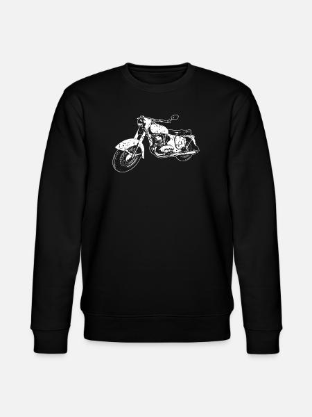 350er Oldtimer Motorrad - Stanley/Stella Unisex Bio-Sweatshirt CHANGER - Schwarz