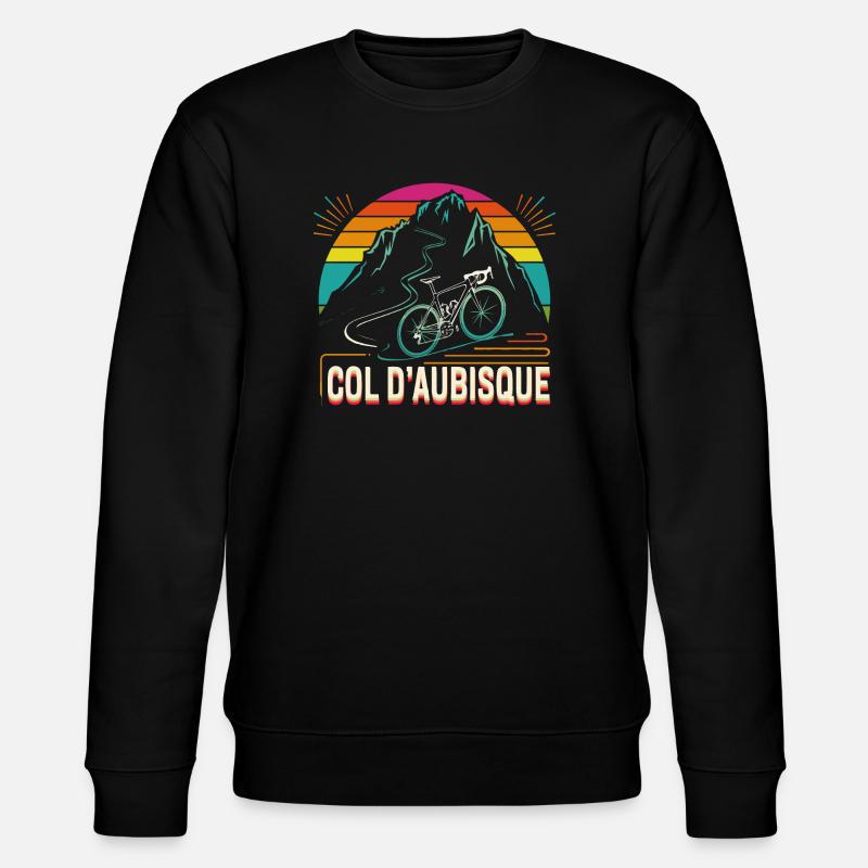 Col d’Aubisque Cycling Design - Sweat bio CHANGER Stanley/Stella Unisexe - noir