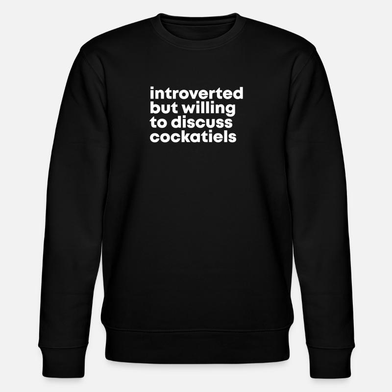 calopsitte - Sweat bio CHANGER Stanley/Stella Unisexe - noir