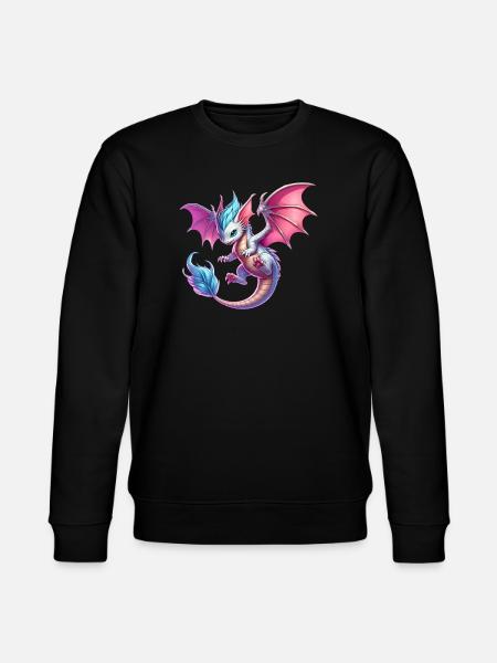 Dragon - Stanley/Stella CHANGER Unisex Organic Sweatshirt - black