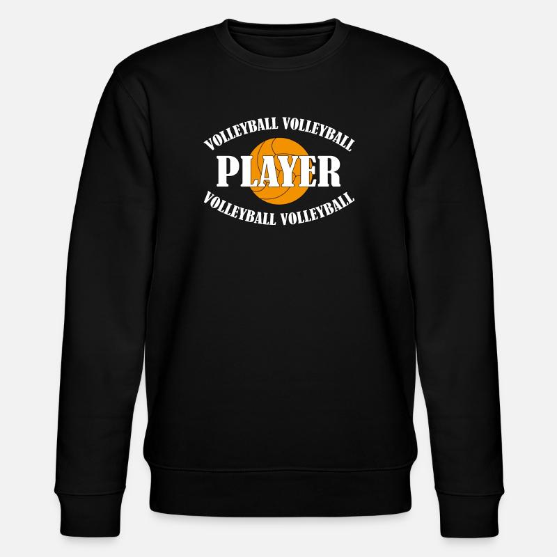 VOLLEYBALL PLAYER - Stanley/Stella Unisex Bio-Sweatshirt CHANGER - Schwarz