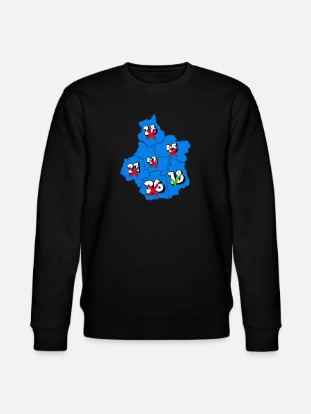 Région centre - Sweat bio CHANGER Stanley/Stella Unisexe - noir