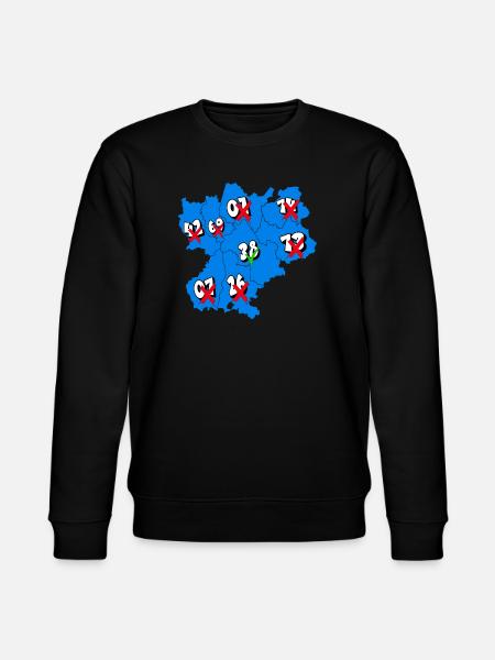 Région Rhône-Alpes - Sweat bio CHANGER Stanley/Stella Unisexe - noir