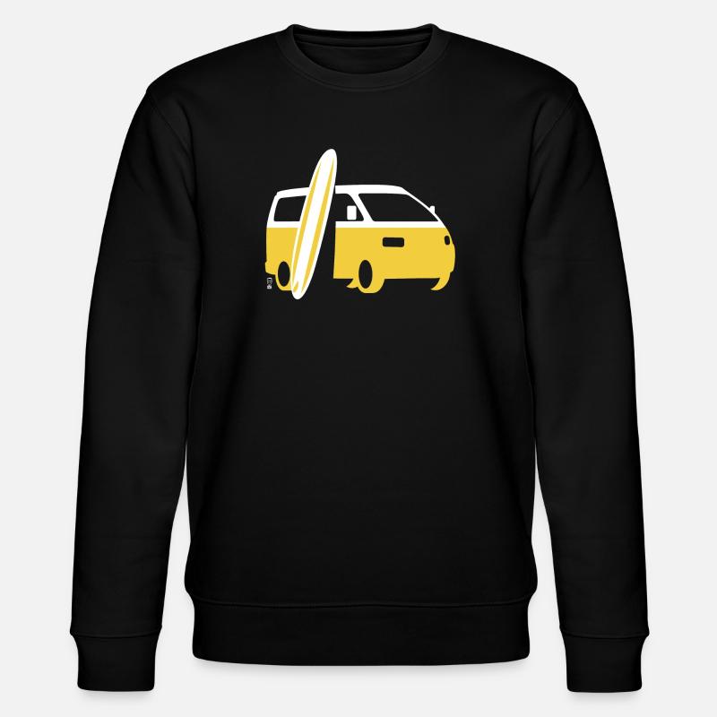 Vanlife & Surf - Sweat bio CHANGER Stanley/Stella Unisexe - noir
