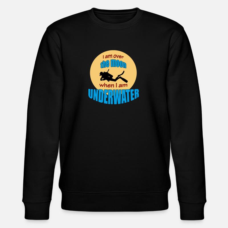 PLONGÉE - Sweat bio CHANGER Stanley/Stella Unisexe - noir