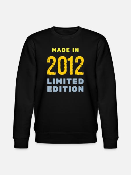 2012 - Stanley/Stella CHANGER Unisex Organic Sweatshirt - black